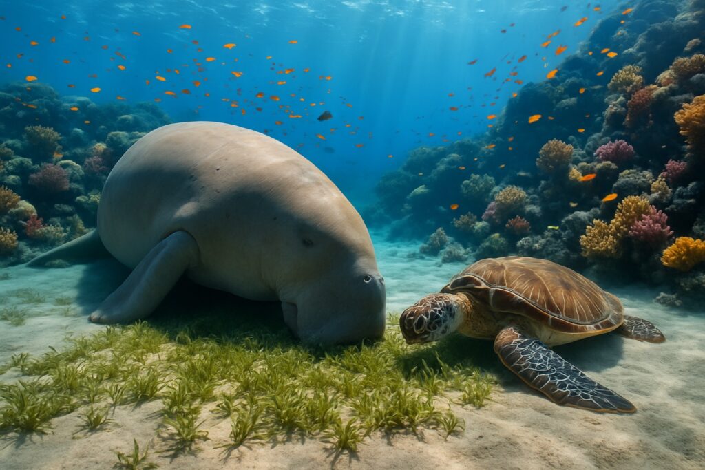 Abu Dabbab – Tauchen mit Dugong & Schildkröten