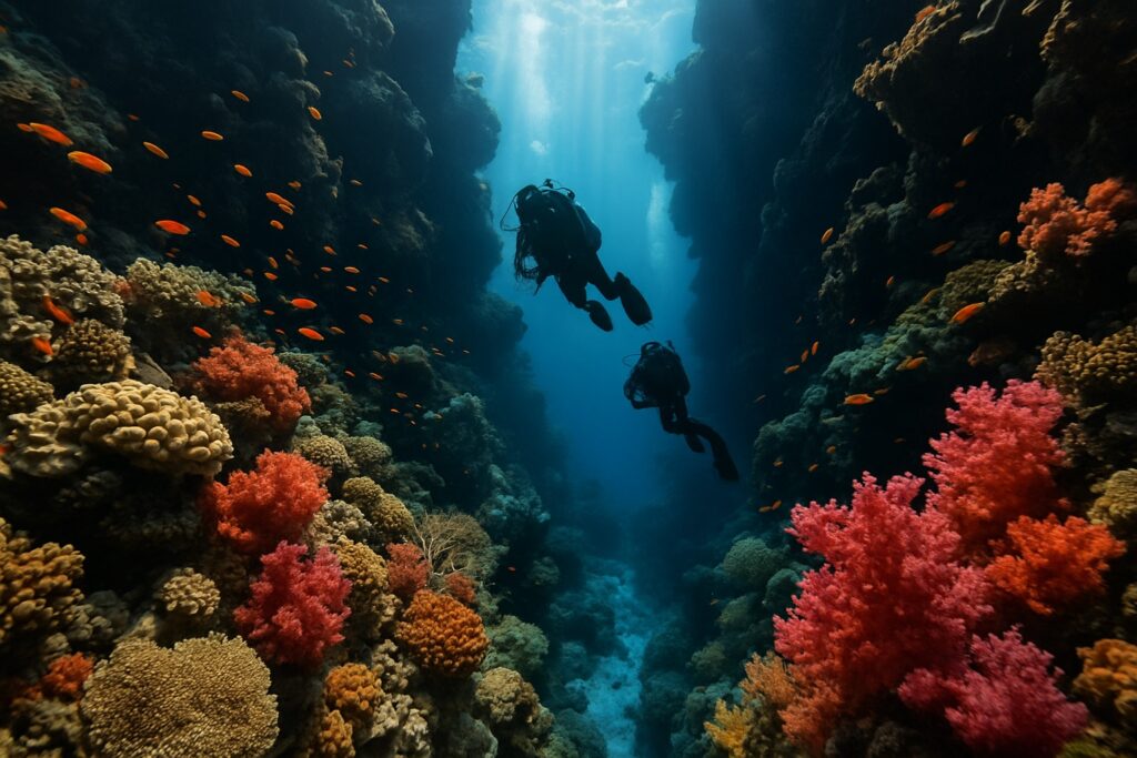 The Canyon Dahab – Tauchen im Felsspalt