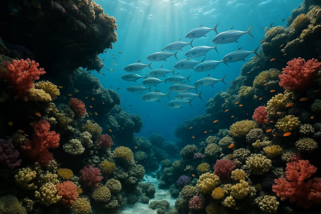 Jackfish Alley im Ras-Mohammed-Gebiet