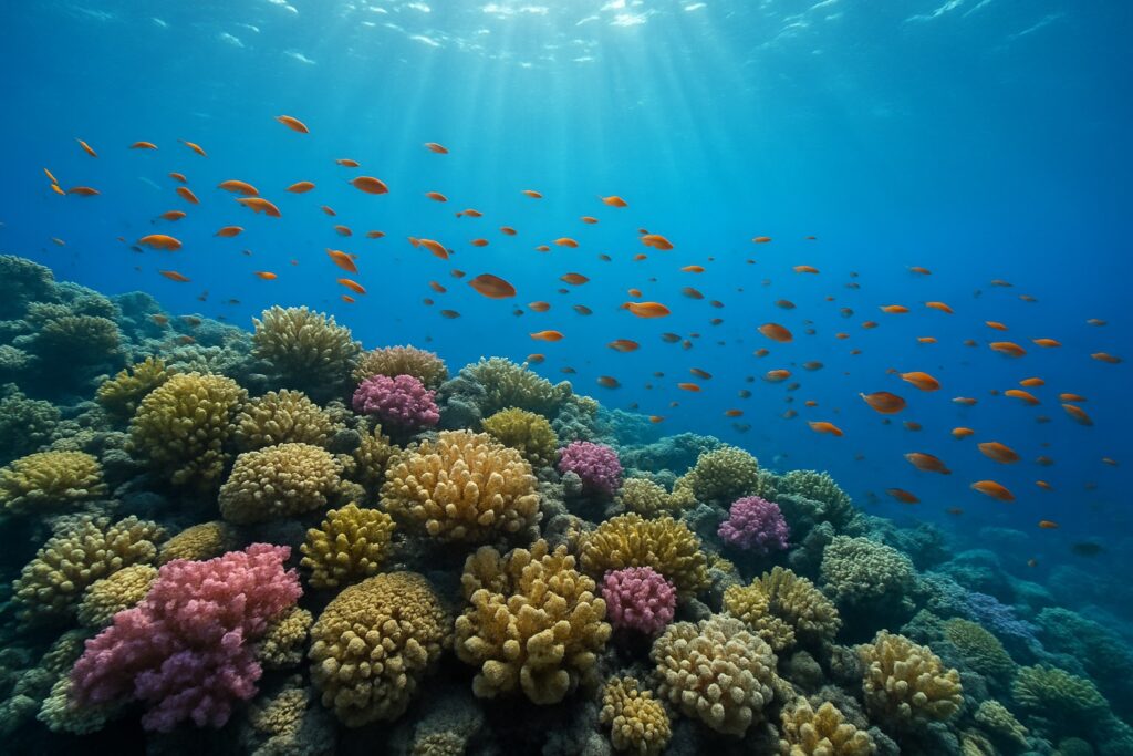 Jackson Reef in der Straße von Tiran