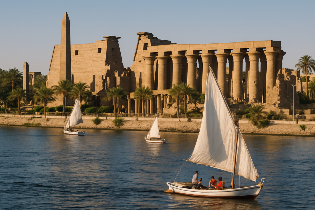 easyJet Lyon–Luxor & Air Cairo Brüssel–Luxor: Zwei neue Direktflüge für Familien ab Herbst 2026