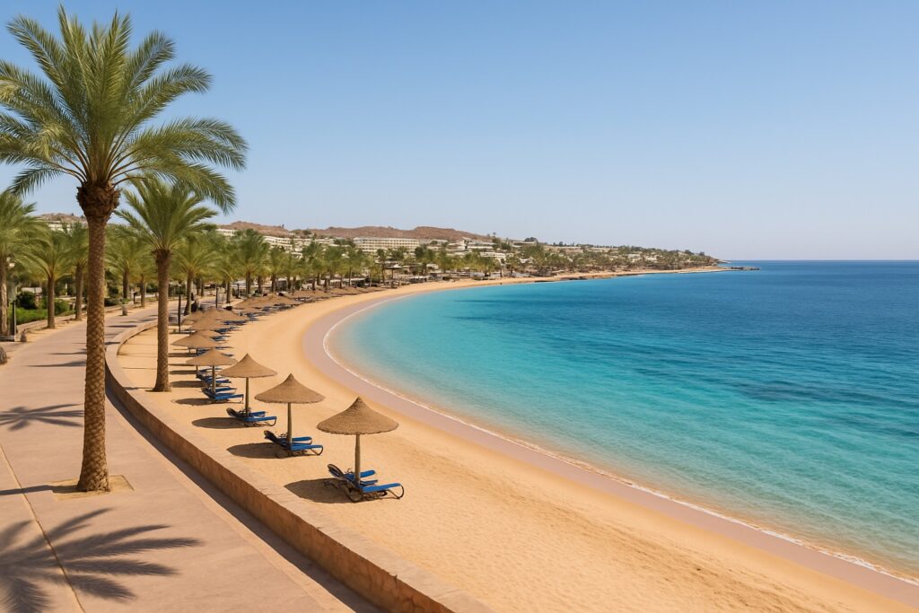 Naama Bay – Strand & Promenade in Sharm El-Sheikh