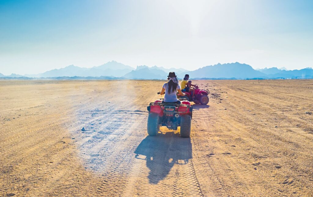 Quad-Safari in Ägypten