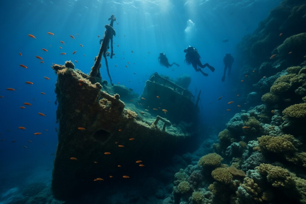 Tauchsafari Nordroute im Roten Meer: Wracks und Riffe