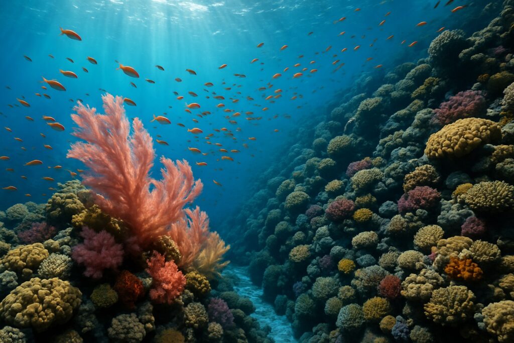 Woodhouse Reef in der Straße von Tiran
